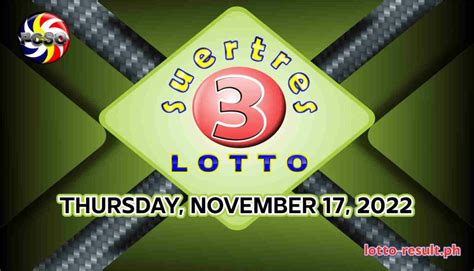 swertres nov 17 2022|SWERTRES RESULT Today, Thursday, November 17, 2022.